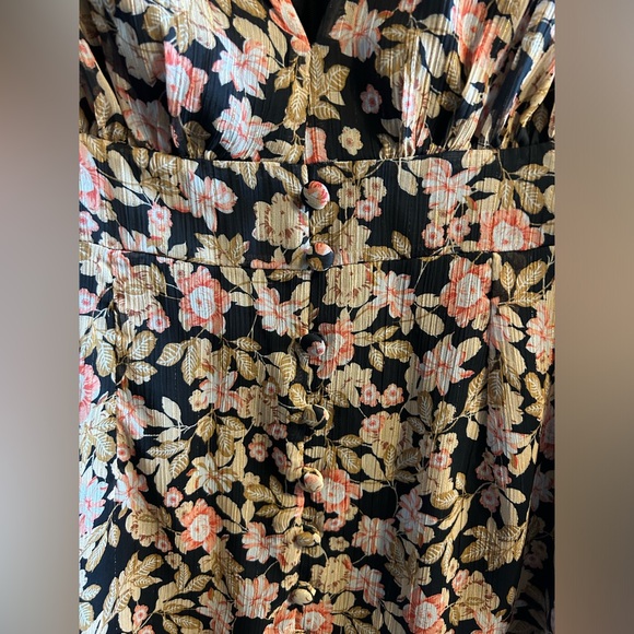 Nasty Gal Nothin’ Bud Love Floral Mini Dress Size 10 - Picture 4 of 10